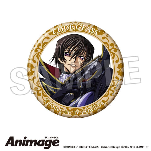 『コードギアス 反逆のルルーシュ』Animageギラギラ缶バッジ 大 vol.2 J
